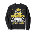 Proud Step Grandpa 2026 Class Med Sweatshirt - Casual Everyday Wear Unisex - T-Shirt, Sweatshirt, Hoodie