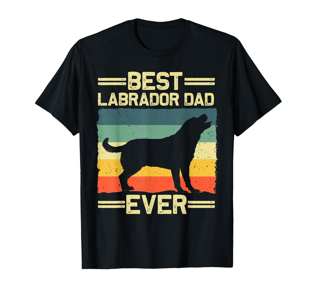 Labrador Dad Black Lab Yellow Labrador T-Shirt - Trendy Graphic Unisex - T-Shirt, Sweatshirt, Hoodie