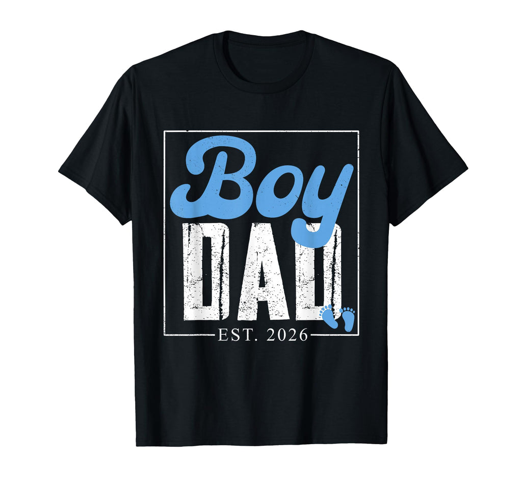 Expecting Dad Est 2026 Fathers Day Son T-Shirt - Graphic Print Men Women - T-Shirt, Sweatshirt, Hoodie