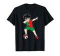 Dabbing Soccer Portugal Football T-Shirt - Fun Novelty Design Unisex - T-Shirt, Sweatshirt, Hoodie