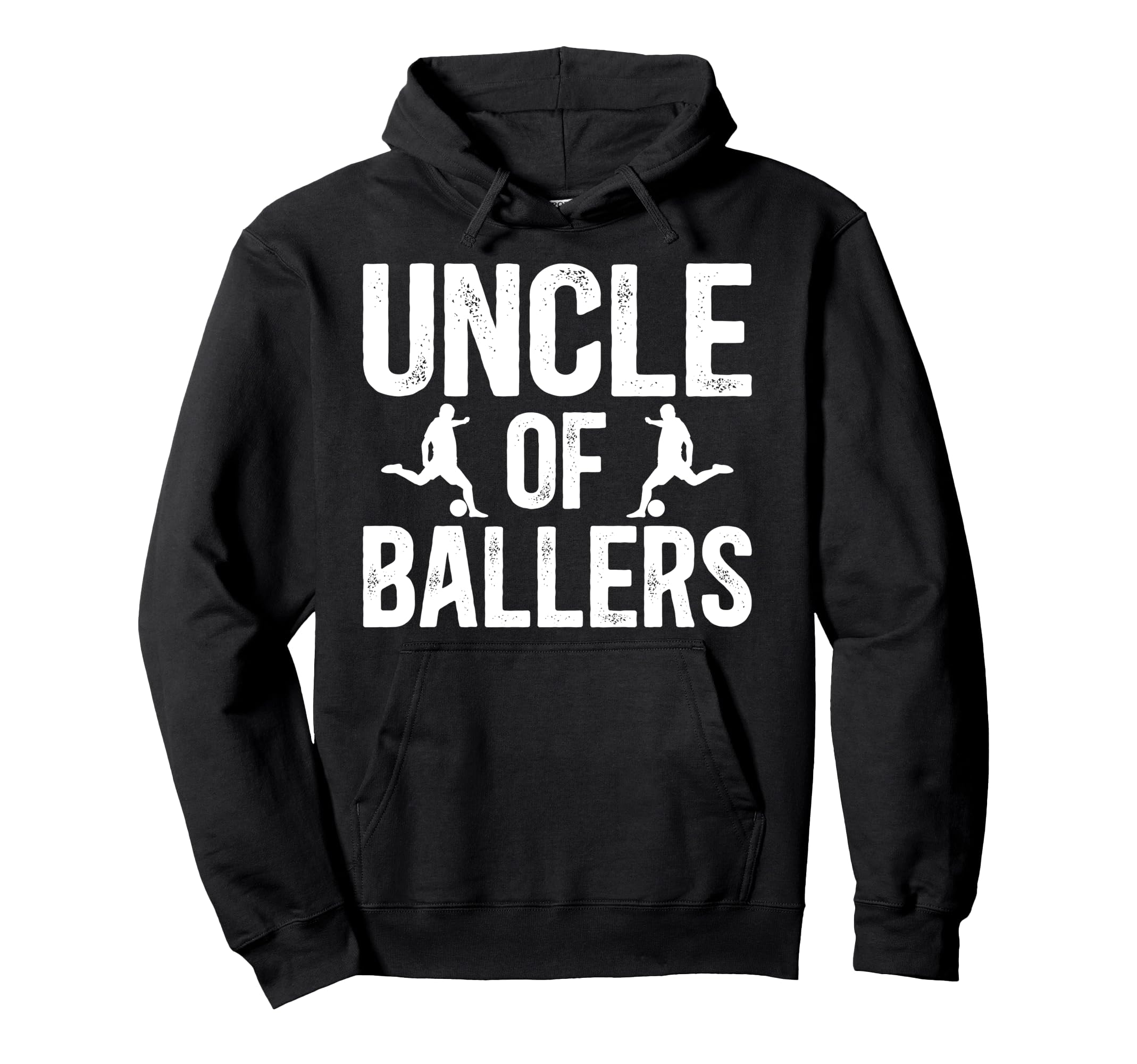 Uncle Ballers Soccer Uncle Soccer Hoodie - Custom Art Print for Adults - T-Shirt, Sweatshirt, Hoodie