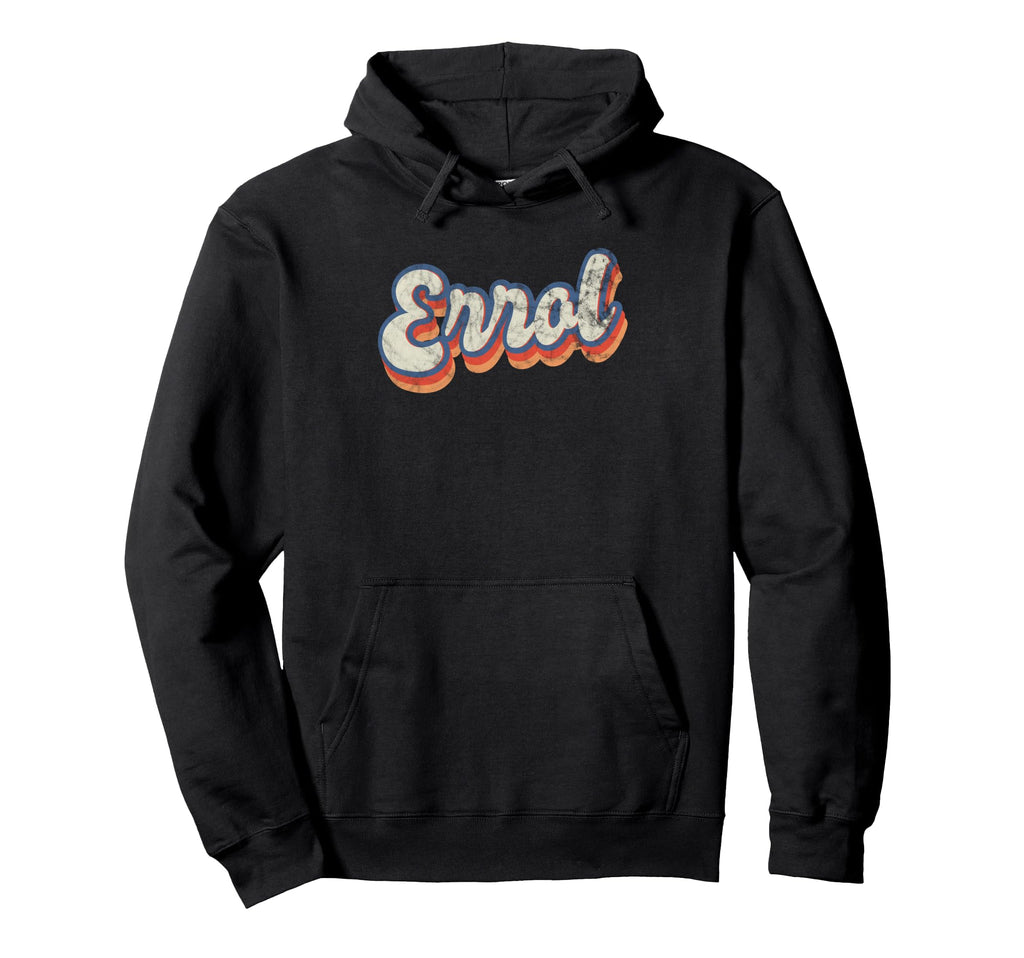 Errol Personalized Name Custom Lettering Hoodie - Minimalist Print Unisex - T-Shirt, Sweatshirt, Hoodie