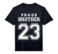Number 23 Custom Proud Soccer Futbol T-Shirt - Custom Art Print for Adults - T-Shirt, Sweatshirt, Hoodie