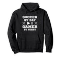 Soccer Day Gamer Night Soccer Hoodie - Casual Everyday Wear for Adults - T-Shirt, Sweatshirt, Hoodie