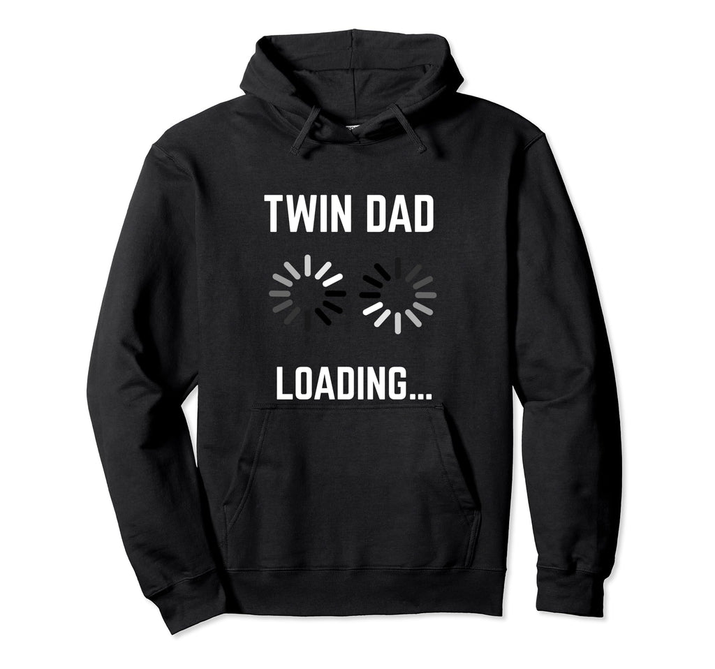 Twin Dad 2023 Loading Throbber Hoodie - Unique Graphic for Adults - T-Shirt, Sweatshirt, Hoodie