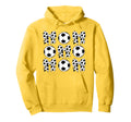 Soccer Coquette Bow Funny Soccer Ball Hoodie - Unique Graphic for Adults - T-Shirt, Sweatshirt, Hoodie