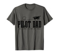 Pilot Dad Like Normal Dad But Cooler T-Shirt - Aesthetic Graphic Unisex - T-Shirt, Sweatshirt, Hoodie