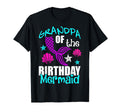 Mermaid Grandpa Mermaid Birthday T-Shirt - Fun Novelty Design Men Women - T-Shirt, Sweatshirt, Hoodie