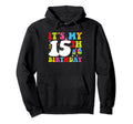 Groovy 15 Year Old Birthday Or 15 Year Hoodie - Unique Graphic for Adults - T-Shirt, Sweatshirt, Hoodie