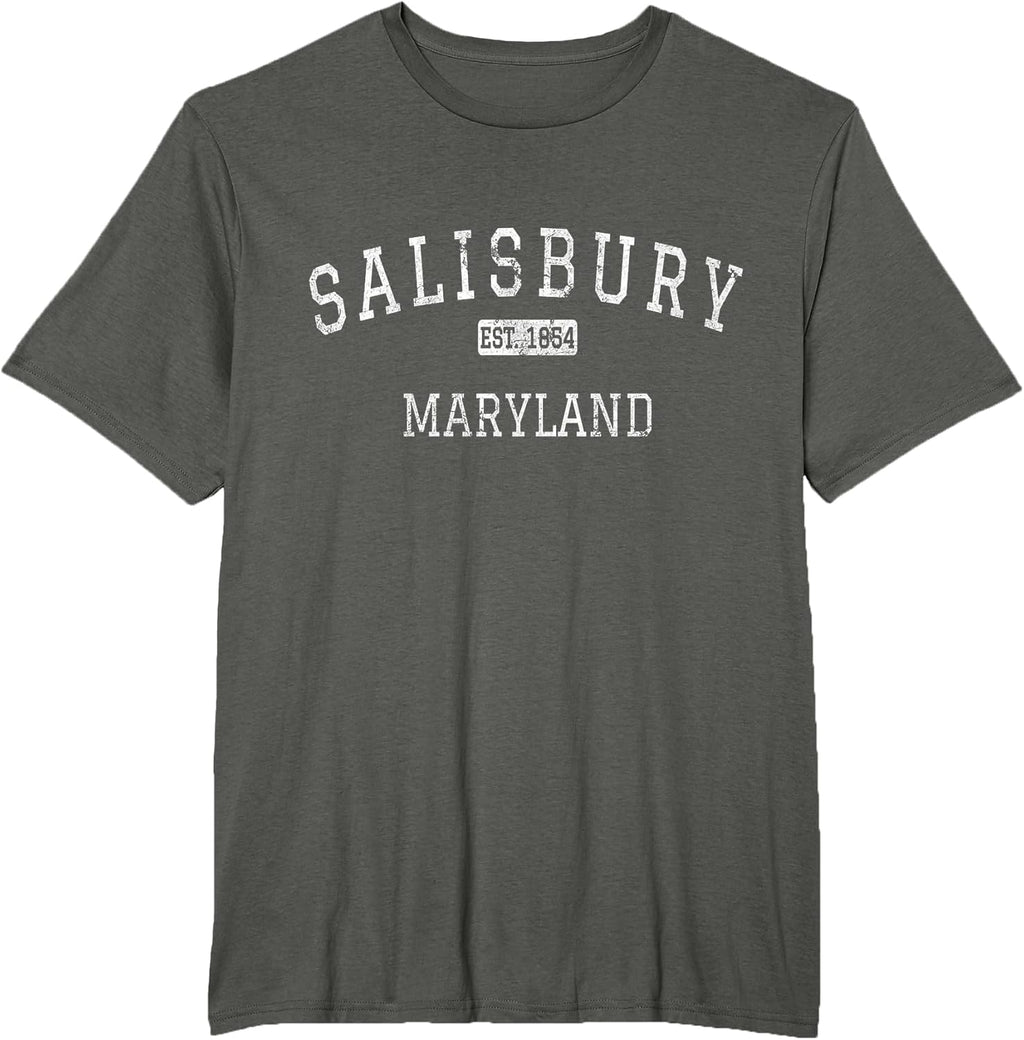 Salisbury Maryland Vintage - Adult & Kids T-Shirts, Sweatshirts & Hoodies apparel design preview 1