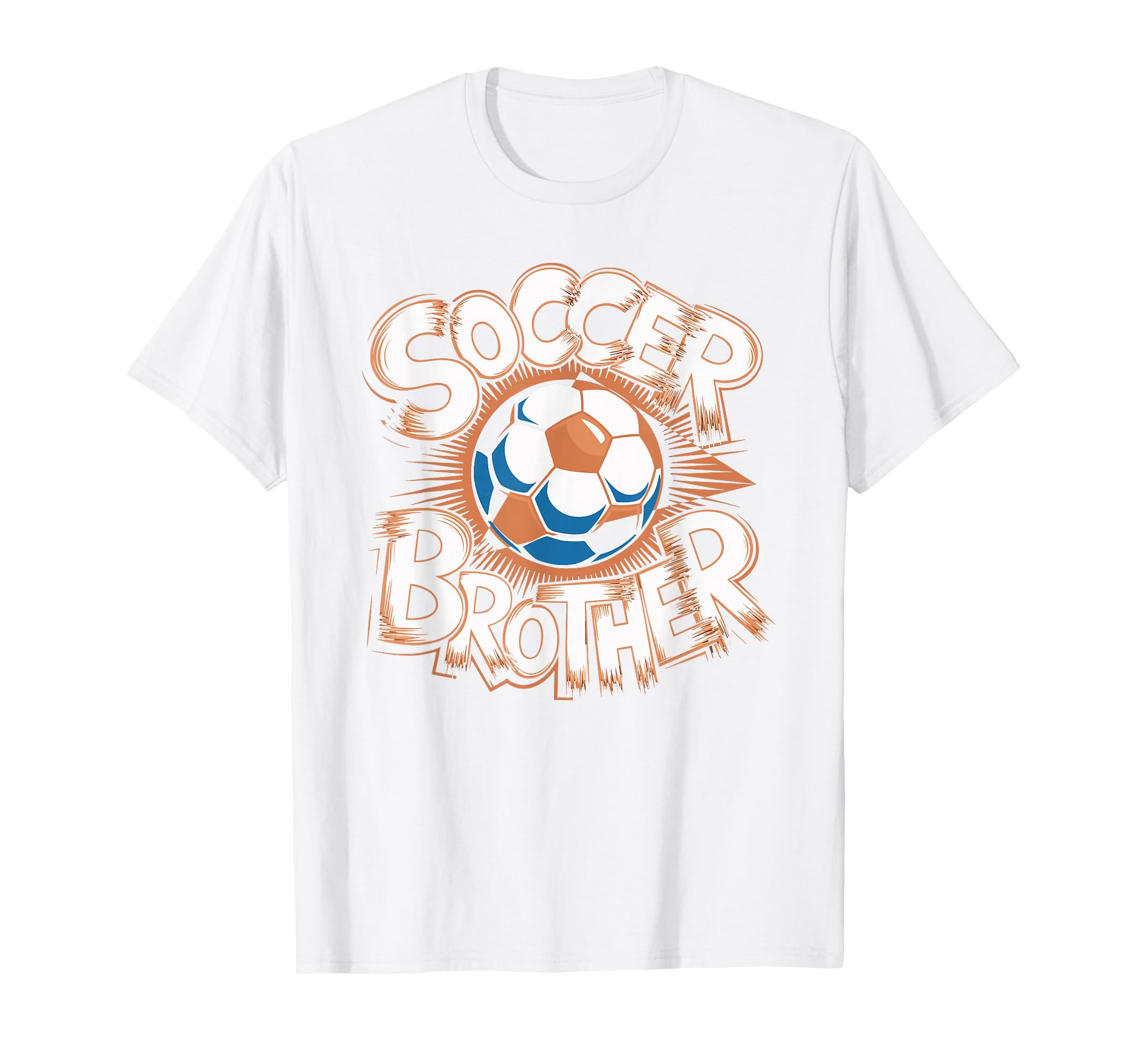 Soccer Brother Sketch Ball T-Shirt - Graphic Print Unisex - T-Shirt, Sweatshirt, Hoodie
