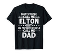 Elton Gift Name Funny Fathers Day T-Shirt - Minimalist Print Unisex - T-Shirt, Sweatshirt, Hoodie