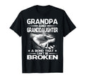 Grandpa And Granddaughter Bond That Cant T-Shirt - Custom Art Print Unisex - T-Shirt, Sweatshirt, Hoodie
