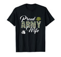 Proud Army Wife Awesome Army T-Shirt - Streetwear Style for Adults - T-Shirt, Sweatshirt, Hoodie