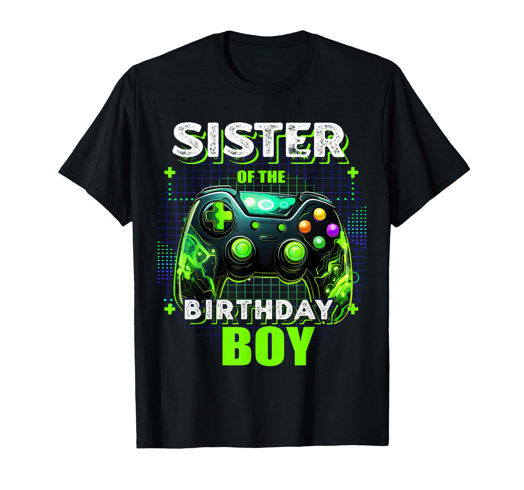 Sister Birthday Matching Video Game T-Shirt - Unique Graphic Men Women - T-Shirt, Sweatshirt, Hoodie