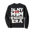 My Mom Ballers Era Groovy Volleyball Sweatshirt - Minimalist Print Unisex - T-Shirt, Sweatshirt, Hoodie