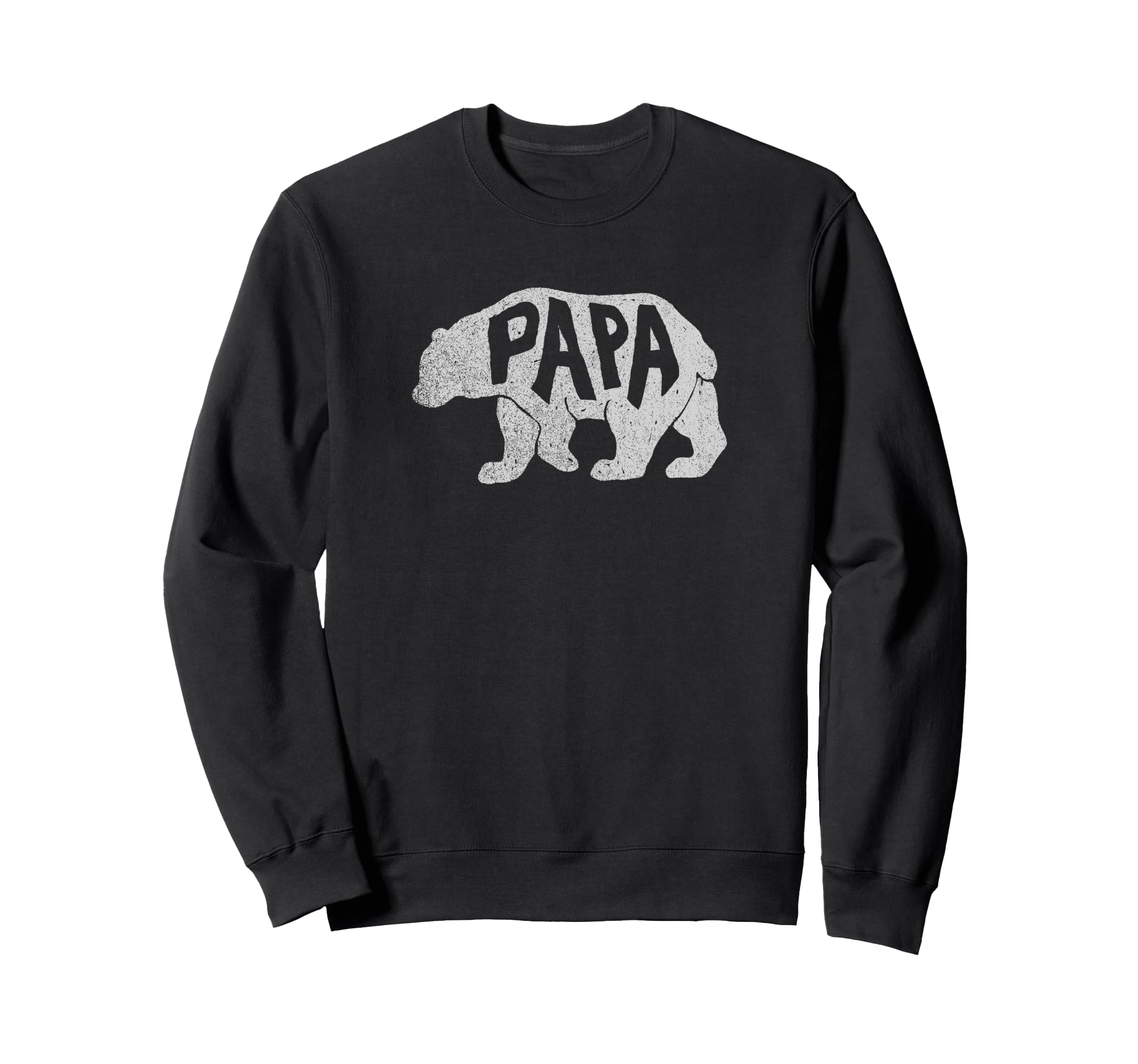 Fathers Day Papa Bear Silhouette And Sweatshirt - Streetwear Style Unisex - T-Shirt, Sweatshirt, Hoodie