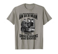 Funny Truck Driver Grandpa Never T-Shirt - Casual Everyday Wear Men Women - T-Shirt, Sweatshirt, Hoodie