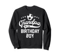 Grandpa Birthday Soccer Themed Party Sweatshirt - Trendy Graphic Men Women - T-Shirt, Sweatshirt, Hoodie