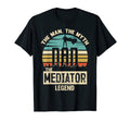 Mens Myth Legend Dad Mediator T-Shirt - Aesthetic Graphic for Adults - T-Shirt, Sweatshirt, Hoodie