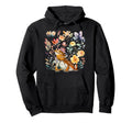 Bearded Dragon Owner Flowers Bearded Hoodie - Streetwear Style Men Women - T-Shirt, Sweatshirt, Hoodie