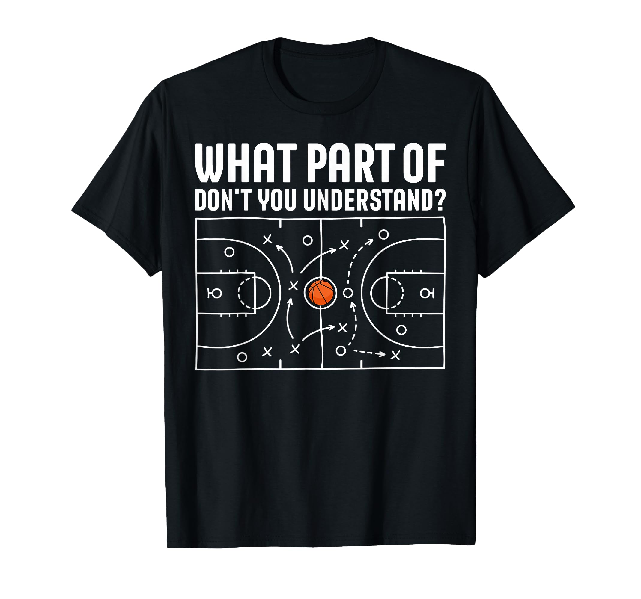 What Part Basketball Dont You T-Shirt - Novelty Apparel Men Women - T-Shirt, Sweatshirt, Hoodie