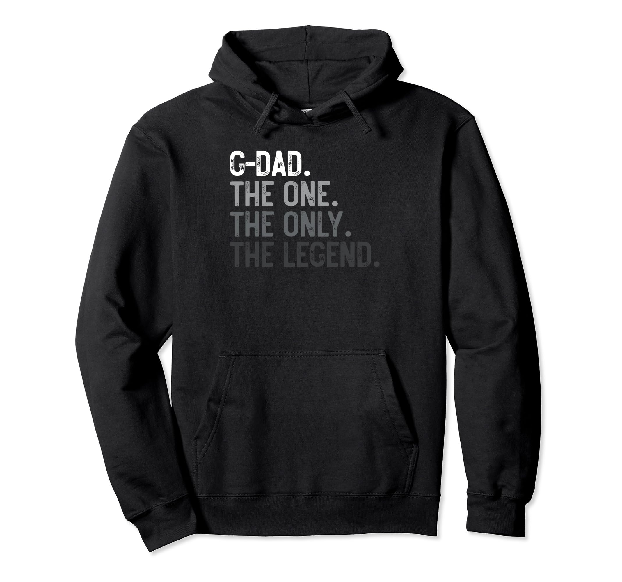 Mens G Dad One Only Legend Fathers Day Hoodie - Novelty Apparel for Adults - T-Shirt, Sweatshirt, Hoodie