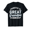 Promoted To Great Grandpa 2026 T-Shirt - Aesthetic Graphic Men Women - T-Shirt, Sweatshirt, Hoodie