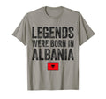 Legends Were Born Albania Albanian T-Shirt - Aesthetic Graphic Men Women - T-Shirt, Sweatshirt, Hoodie