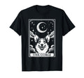 Tarot Card Crescent Moon Corgi Dog Mom T-Shirt - Minimalist Print Unisex - T-Shirt, Sweatshirt, Hoodie