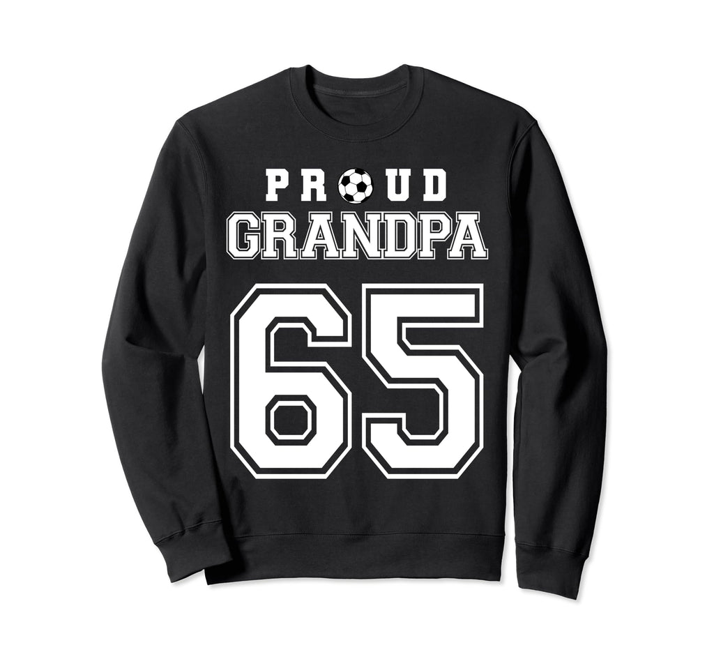 Number 65 Custom Proud Soccer Futbol Sweatshirt - Trendy Graphic Unisex - T-Shirt, Sweatshirt, Hoodie