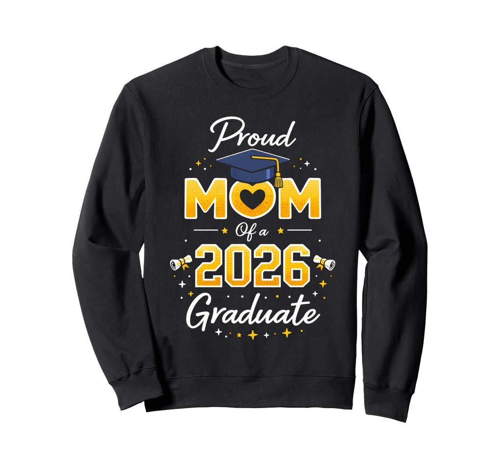 Senior Graduation School Class 2026 Sweatshirt - Trendy Graphic for Adults - T-Shirt, Sweatshirt, Hoodie
