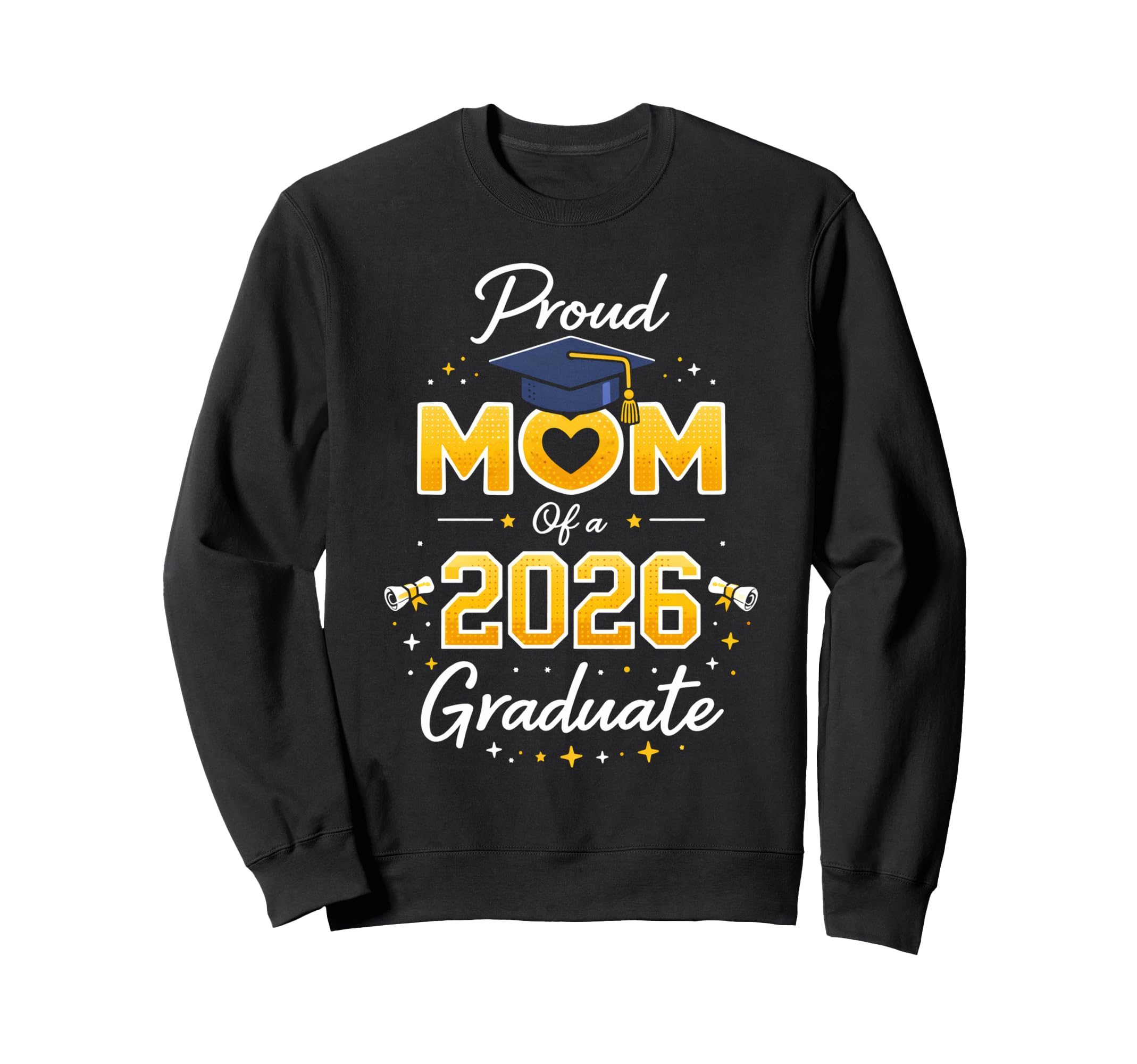 Senior Graduation School Class 2026 Sweatshirt - Trendy Graphic for Adults - T-Shirt, Sweatshirt, Hoodie
