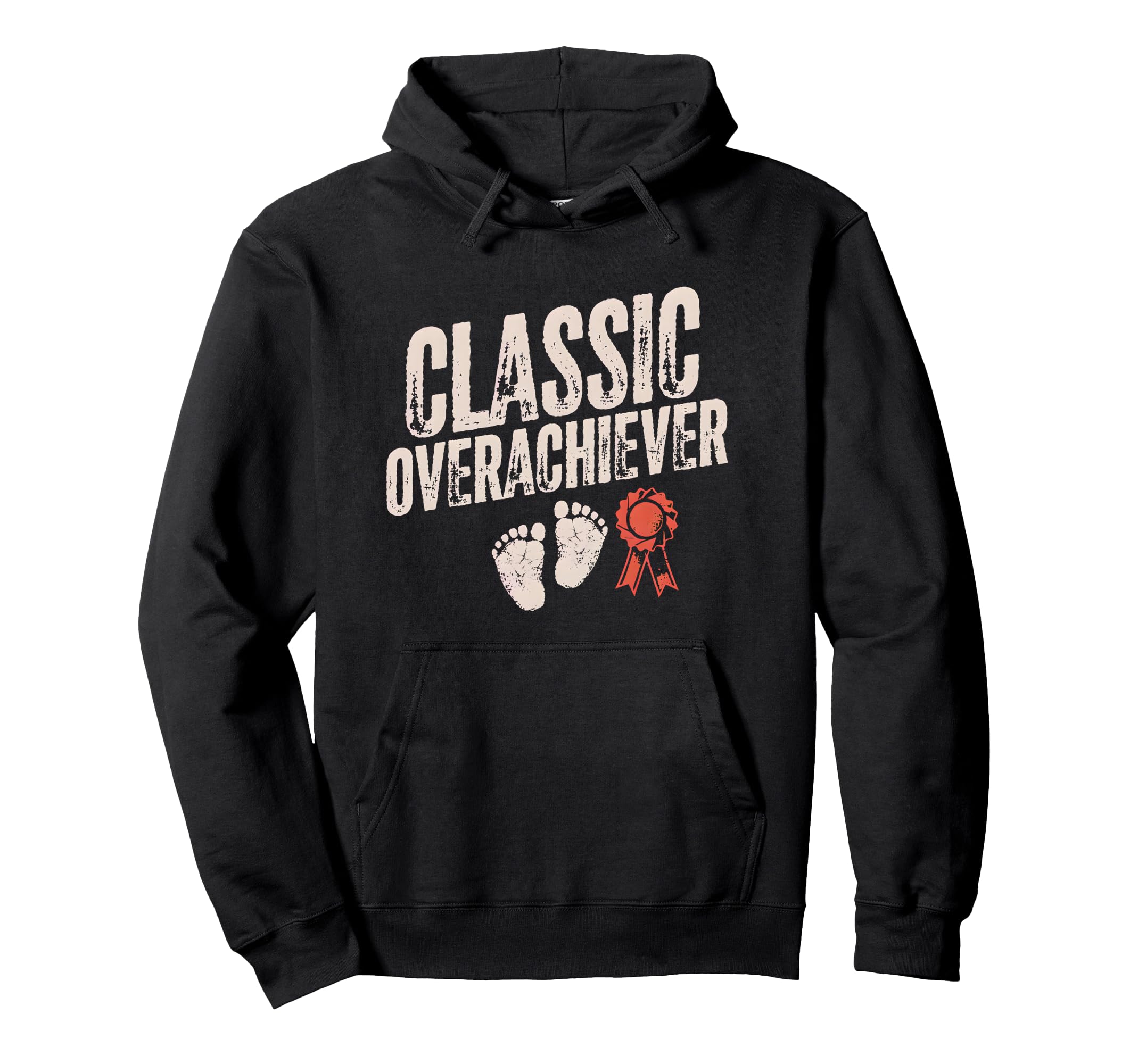 Overachiever Twin Dad Hoodie - Casual Everyday Wear for Adults - T-Shirt, Sweatshirt, Hoodie