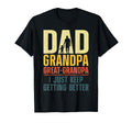 Great Grandpa Art Grandpa Great T-Shirt - Novelty Apparel for Adults - T-Shirt, Sweatshirt, Hoodie