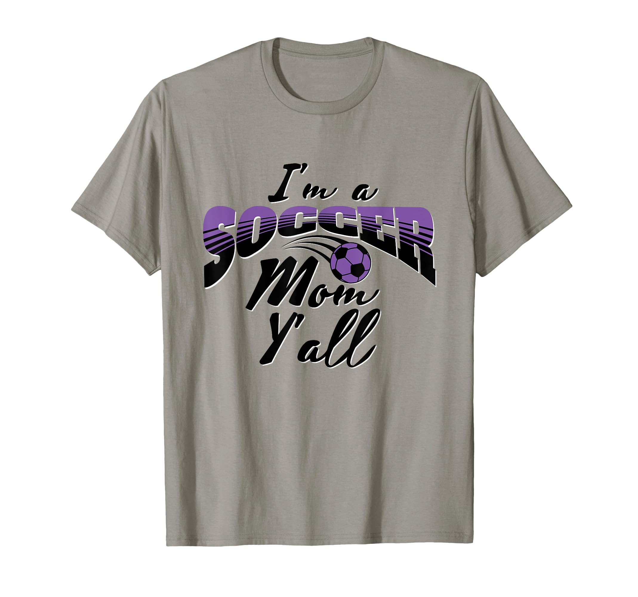 Mom Soccer Lover Soccer Mom Gift T-Shirt - Fun Novelty Design for Adults - T-Shirt, Sweatshirt, Hoodie