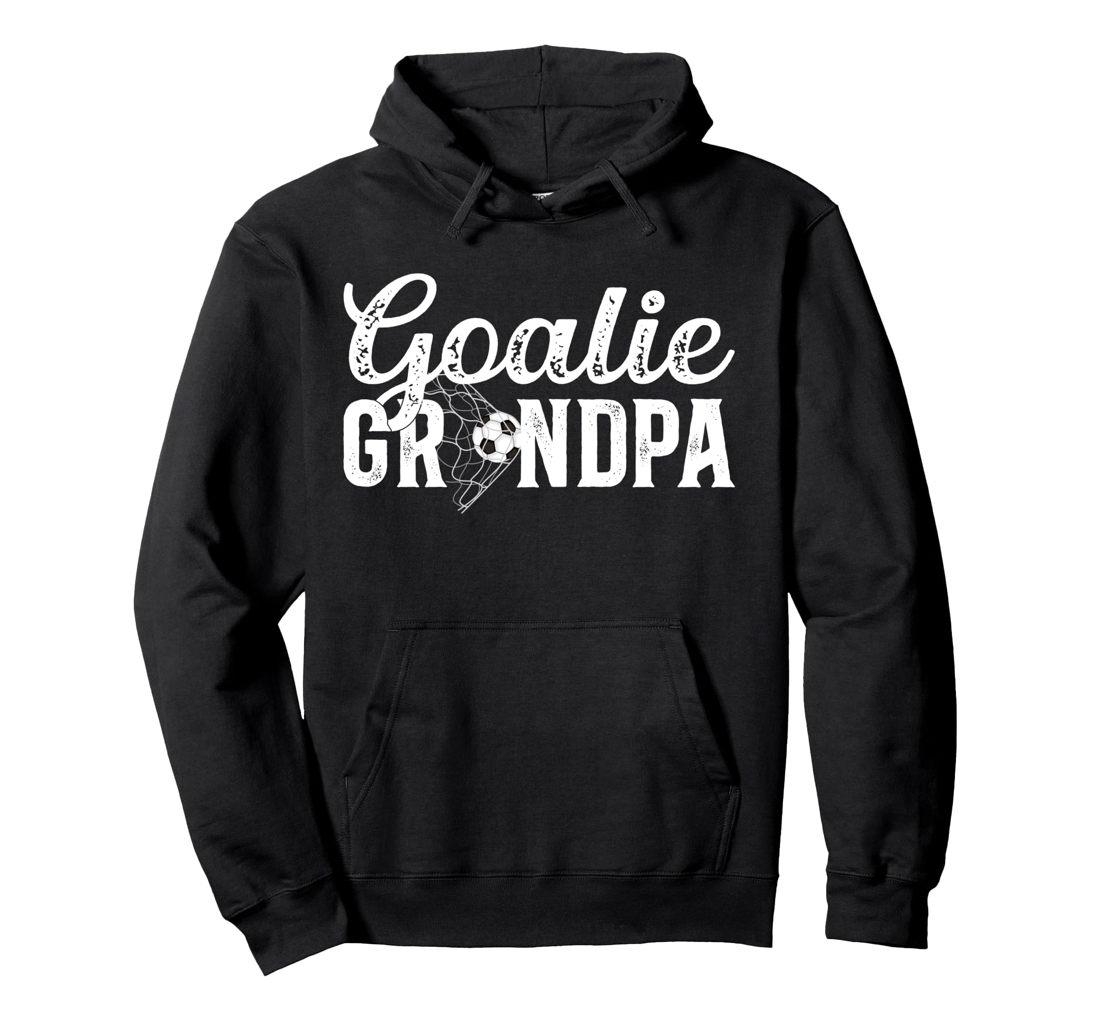 Soccer Goalie Grandpa Soccer Keeper Hoodie - Unique Graphic Men Women - T-Shirt, Sweatshirt, Hoodie