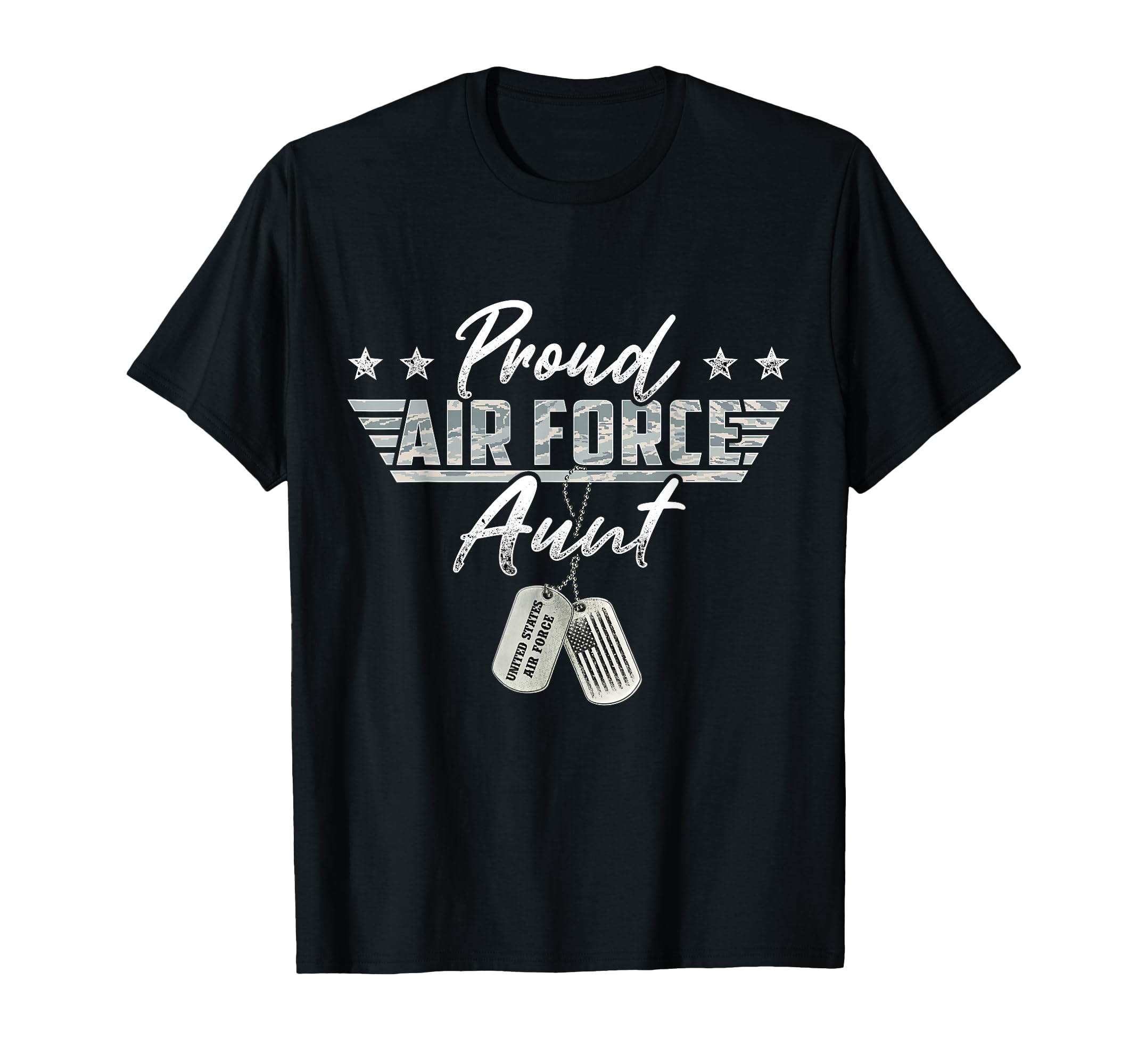 Proud Air Force Aunt Military Us T-Shirt - Aesthetic Graphic for Adults - T-Shirt, Sweatshirt, Hoodie