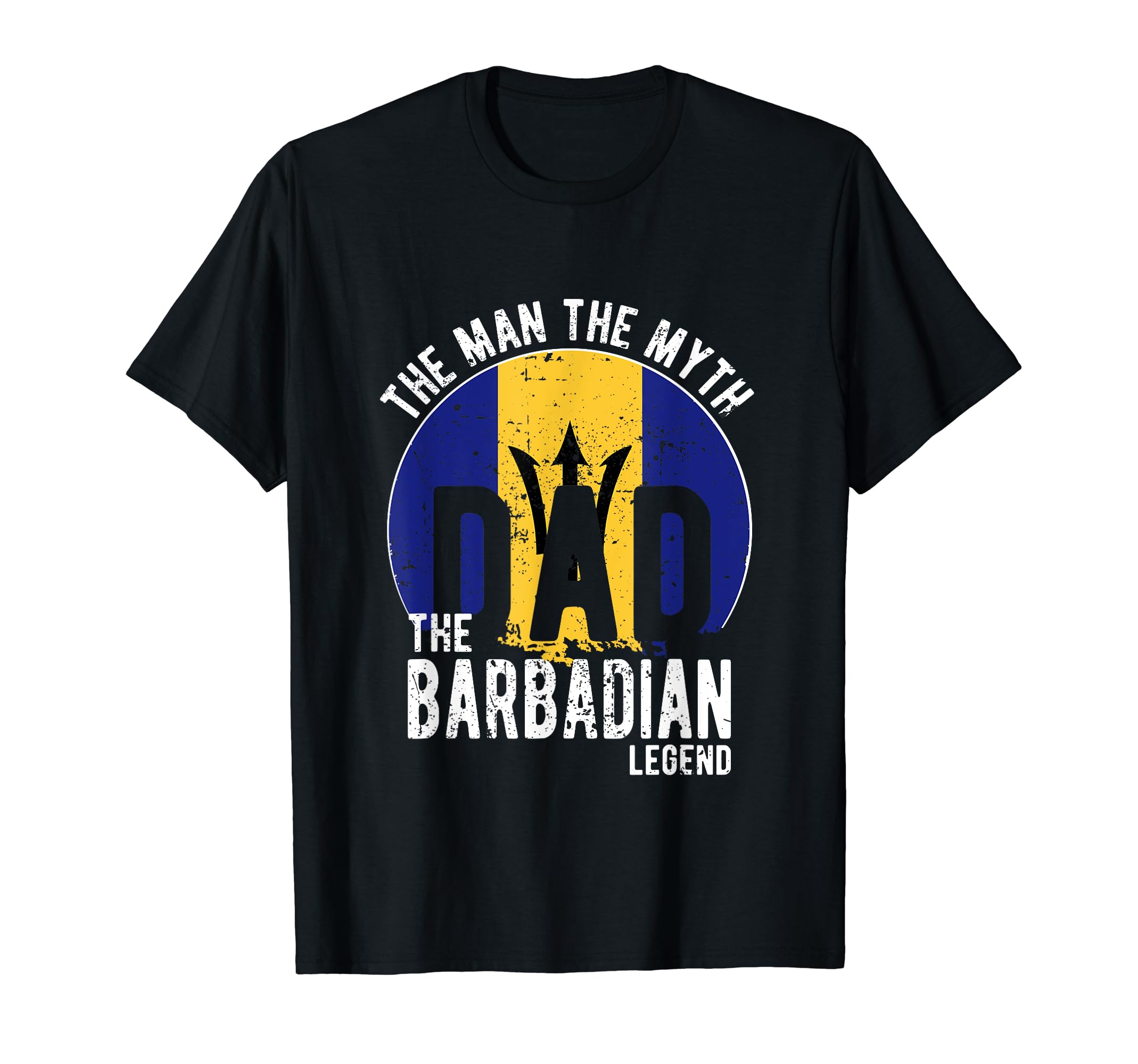 Myth Barbadian Legend Dad Barbadian T-Shirt - Aesthetic Graphic Unisex - T-Shirt, Sweatshirt, Hoodie