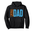 Rad Dad Rad Dad Fathers Day Hoodie - Trendy Graphic for Adults - T-Shirt, Sweatshirt, Hoodie
