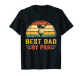 Best Dad Par Golfing Golf Lover T-Shirt - Minimalist Print Unisex - T-Shirt, Sweatshirt, Hoodie