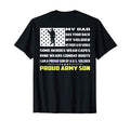 My Dad Has Your Back My Soldier My T-Shirt - Aesthetic Graphic Unisex - T-Shirt, Sweatshirt, Hoodie