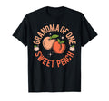 Grandma First Birthday One Sweet Peach Bday T-Shirt - Graphic Print Unisex - T-Shirt, Sweatshirt, Hoodie