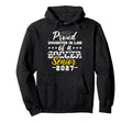 Proud Daughter Law Soccer Senior 2027 Hoodie - Minimalist Print Unisex - T-Shirt, Sweatshirt, Hoodie