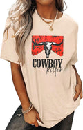 Cowboy for Women Western Vintage Rodeo Retro Bull - Adult & Kids T-Shirts, Sweatshirts & Hoodies apparel design preview 1