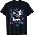 Christian Bible Verse Quote Butterfly Psalm 56:3 - Adult & Kids T-Shirts, Sweatshirts & Hoodies apparel design preview 1