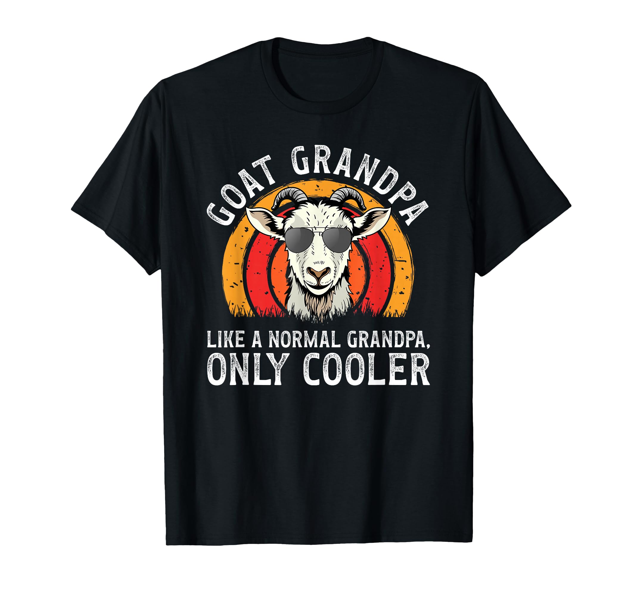 Goat Grandpa Definition Goat Farmer T-Shirt - Graphic Print for Adults - T-Shirt, Sweatshirt, Hoodie