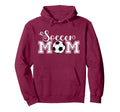 Soccer Mom Soccer Mama Checkered Hoodie - Unique Graphic for Adults - T-Shirt, Sweatshirt, Hoodie