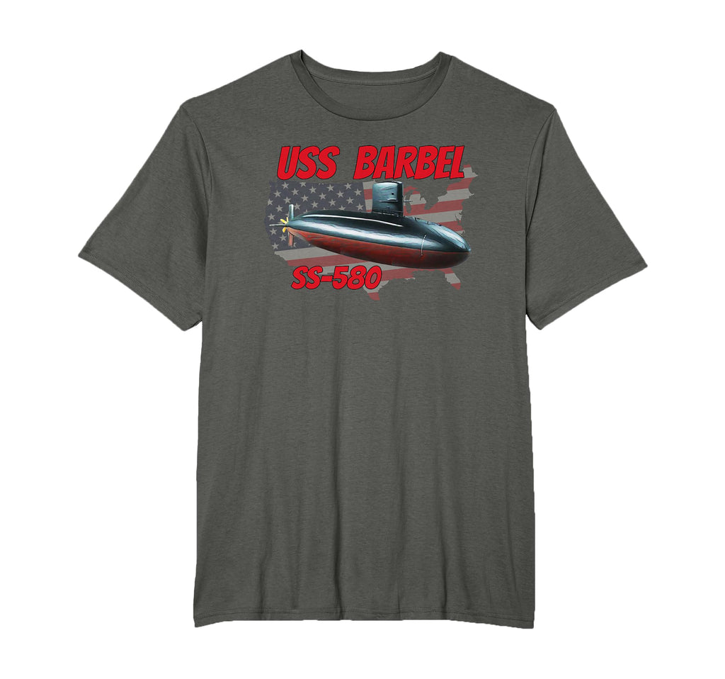 Uss Barbel Ss 580 Submarine Veterans T-Shirt - Fun Novelty Design Unisex - T-Shirt, Sweatshirt, Hoodie