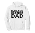 Funny Bearded Dads Beard Dad No Shave Hoodie - Novelty Apparel for Adults - T-Shirt, Sweatshirt, Hoodie